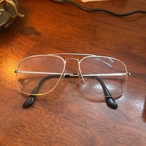 Ray-Ban Silver Frame Glasses